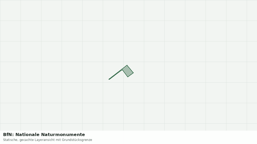 Statische Kartenansicht: BfN: Nationale Naturmonumente