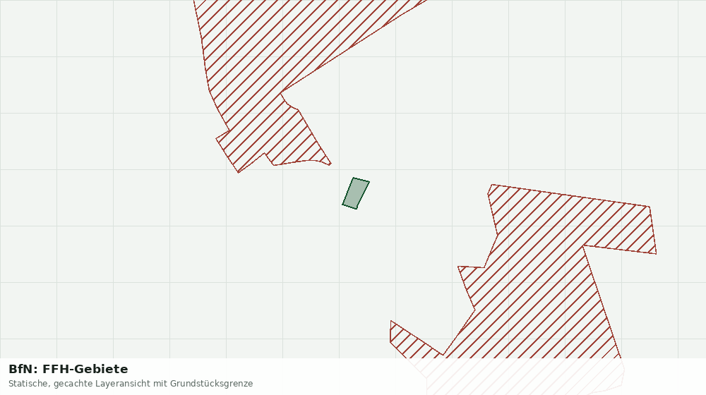 Statische Kartenansicht: BfN: FFH-Gebiete