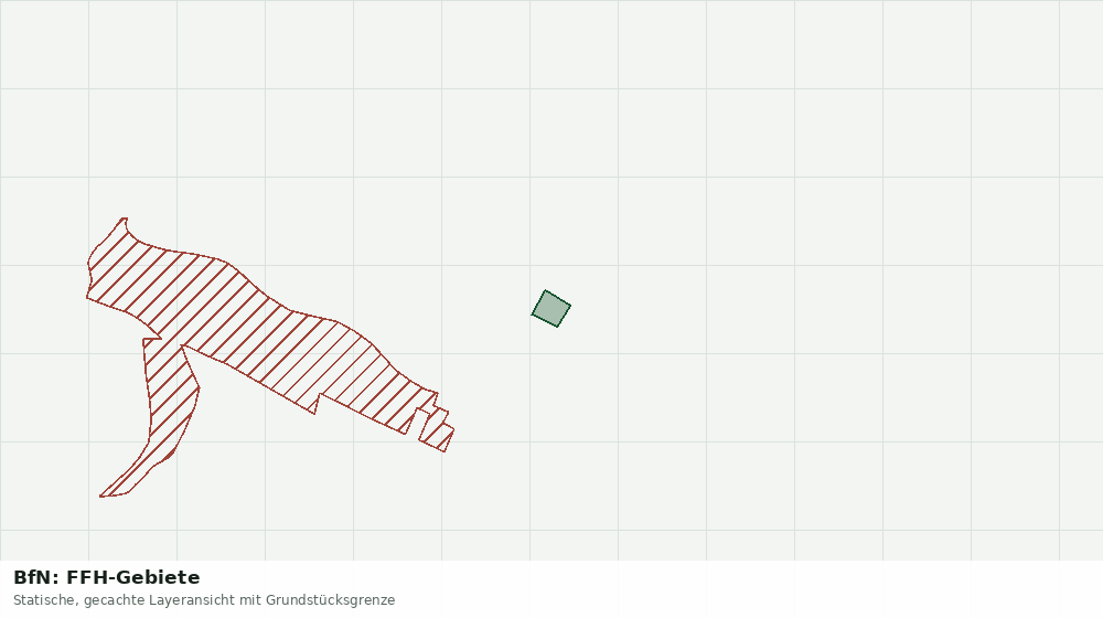 Statische Kartenansicht: BfN: FFH-Gebiete