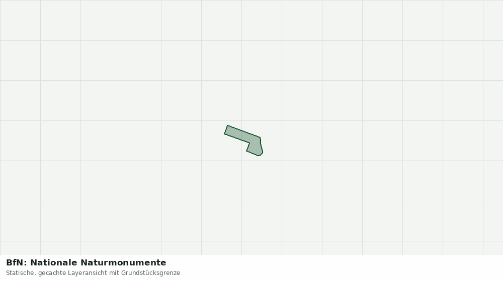 Statische Kartenansicht: BfN: Nationale Naturmonumente