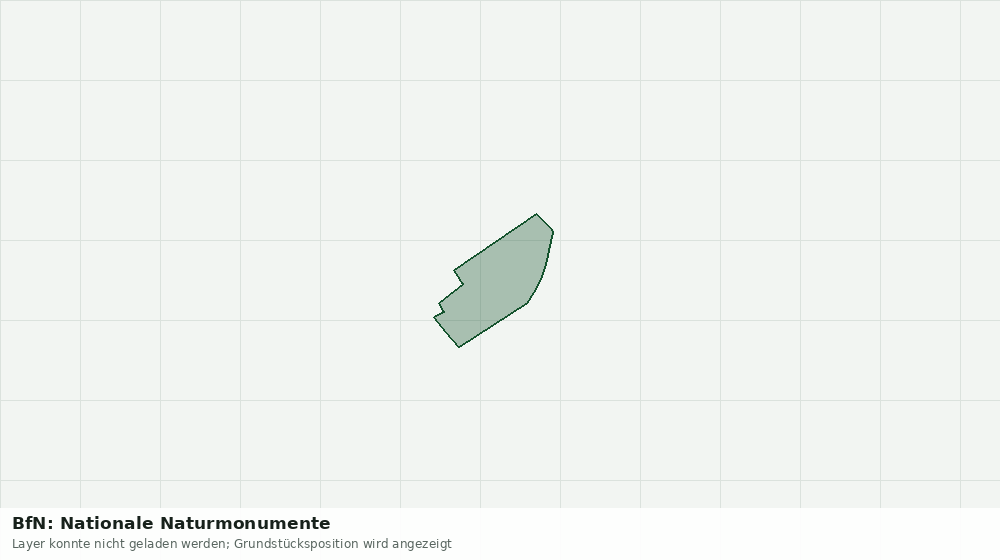 Statische Kartenansicht: BfN: Nationale Naturmonumente