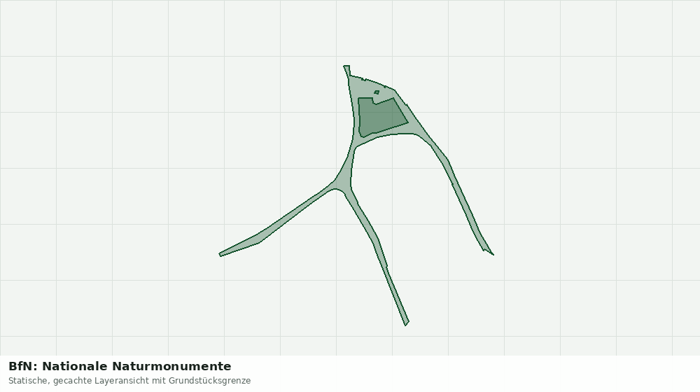 Statische Kartenansicht: BfN: Nationale Naturmonumente