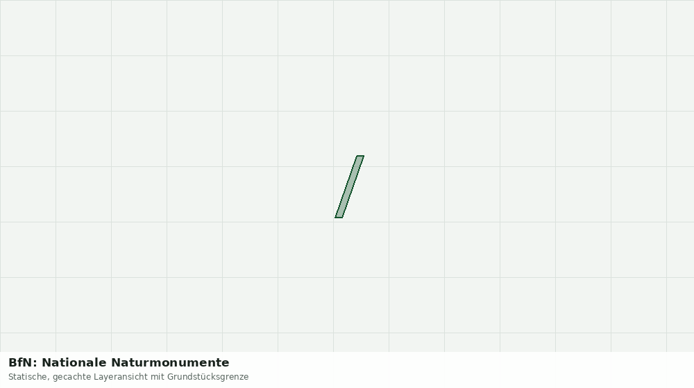 Statische Kartenansicht: BfN: Nationale Naturmonumente