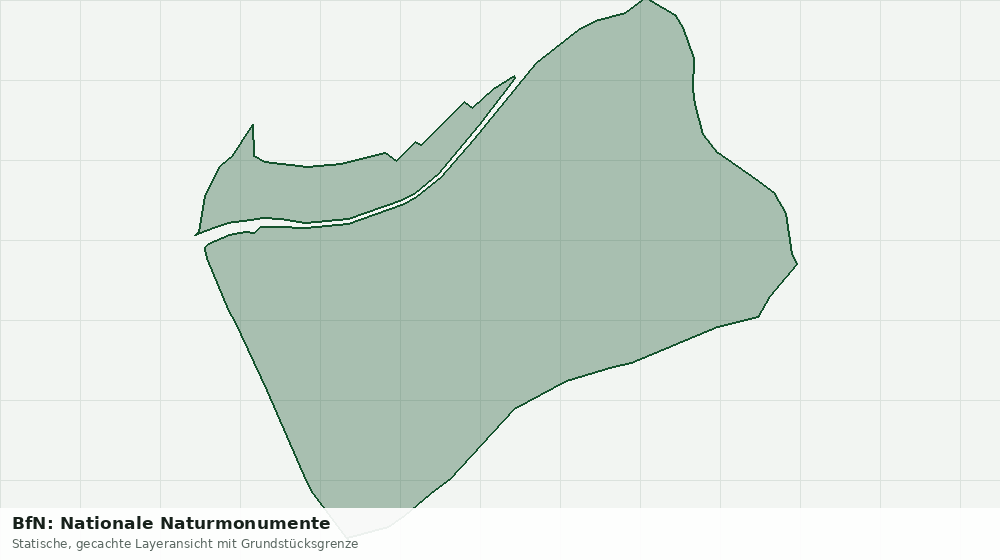 Statische Kartenansicht: BfN: Nationale Naturmonumente
