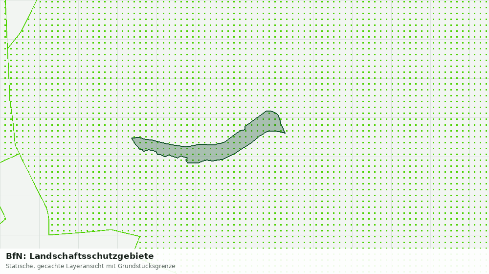 Statische Kartenansicht: BfN: Landschaftsschutzgebiete