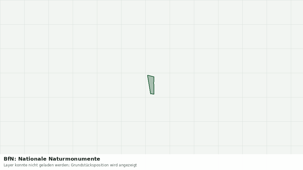 Statische Kartenansicht: BfN: Nationale Naturmonumente