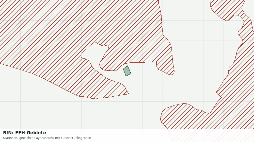 Statische Kartenansicht: BfN: FFH-Gebiete