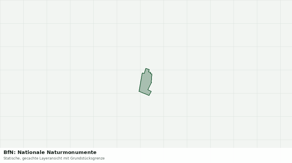 Statische Kartenansicht: BfN: Nationale Naturmonumente