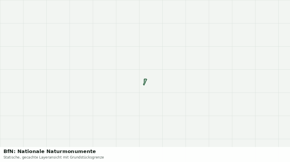 Statische Kartenansicht: BfN: Nationale Naturmonumente