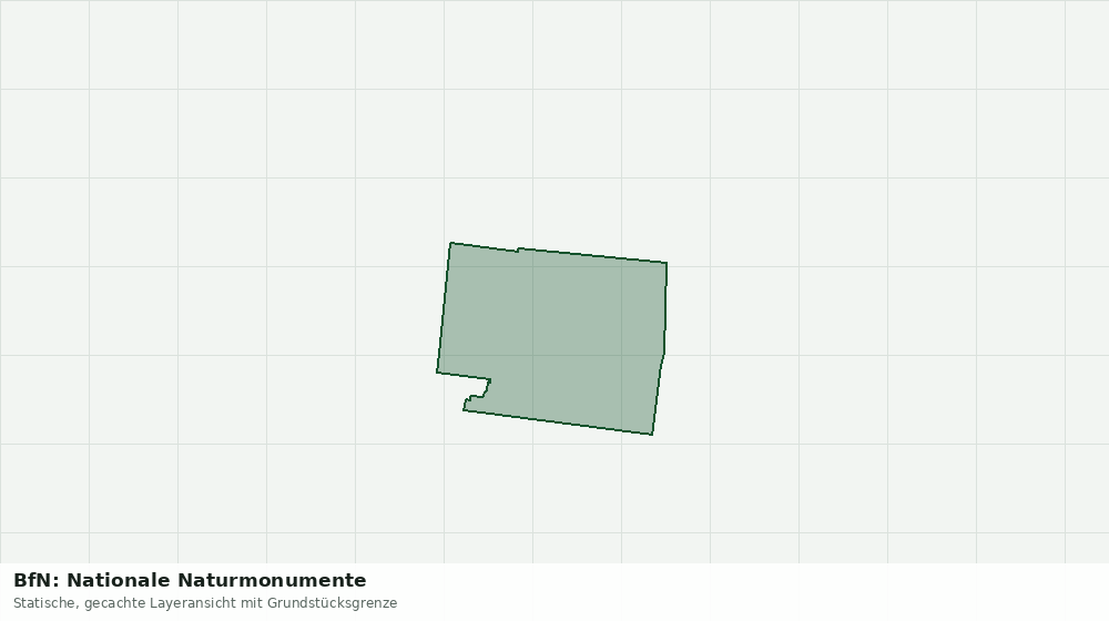 Statische Kartenansicht: BfN: Nationale Naturmonumente