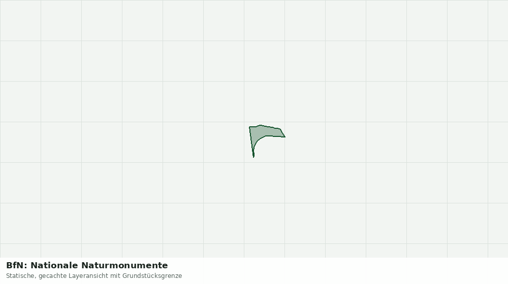 Statische Kartenansicht: BfN: Nationale Naturmonumente