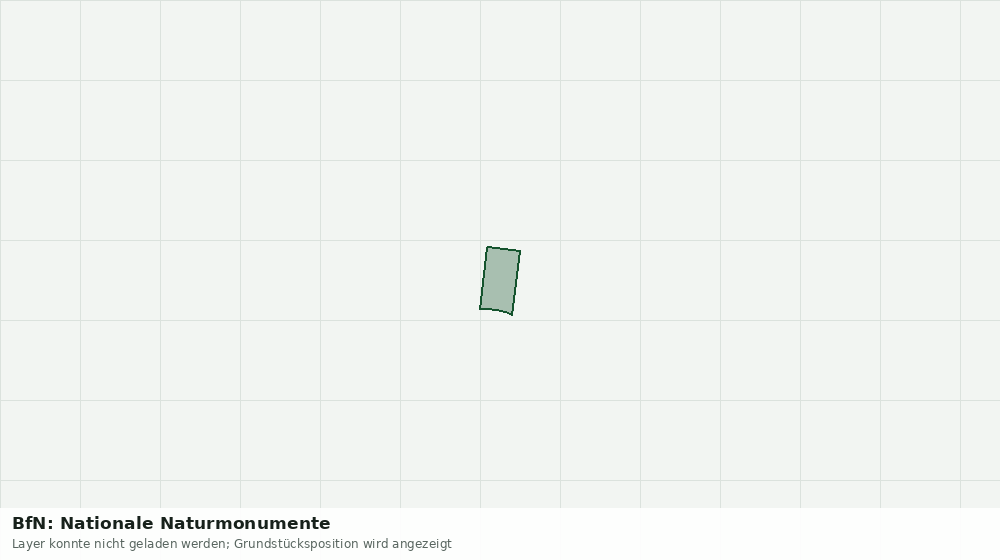 Statische Kartenansicht: BfN: Nationale Naturmonumente