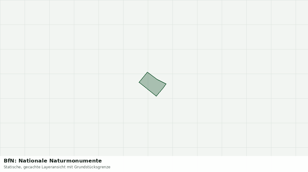 Statische Kartenansicht: BfN: Nationale Naturmonumente