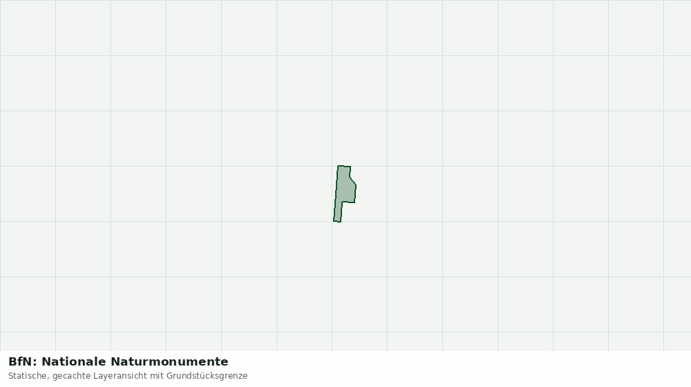 Statische Kartenansicht: BfN: Nationale Naturmonumente