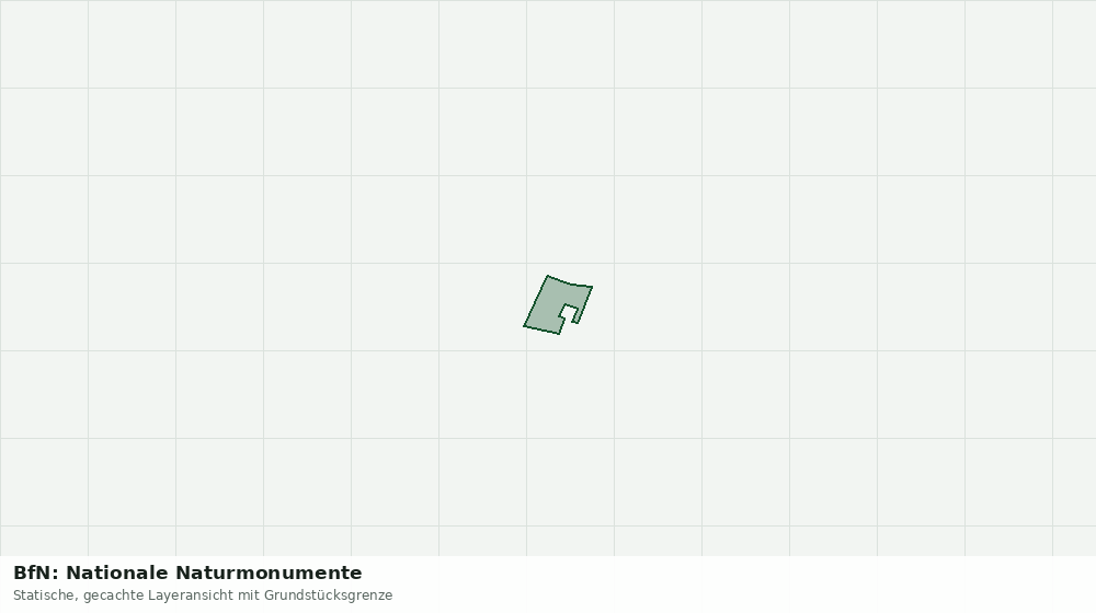 Statische Kartenansicht: BfN: Nationale Naturmonumente