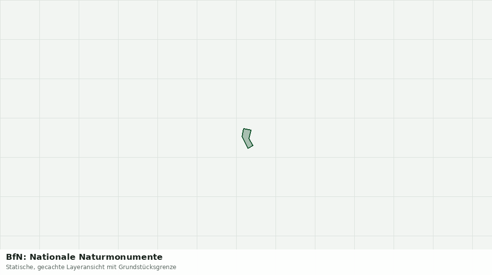 Statische Kartenansicht: BfN: Nationale Naturmonumente