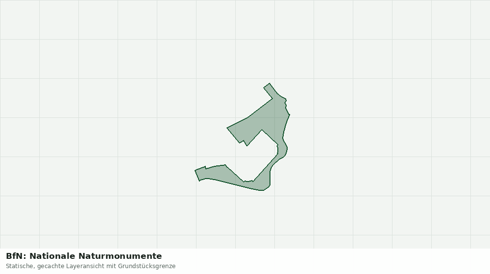 Statische Kartenansicht: BfN: Nationale Naturmonumente