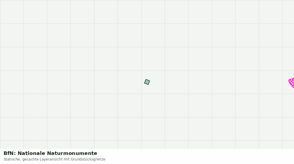 Statische Kartenansicht: BfN: Nationale Naturmonumente