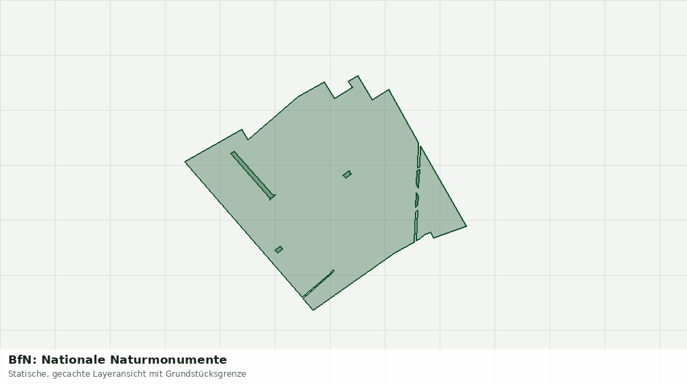Statische Kartenansicht: BfN: Nationale Naturmonumente