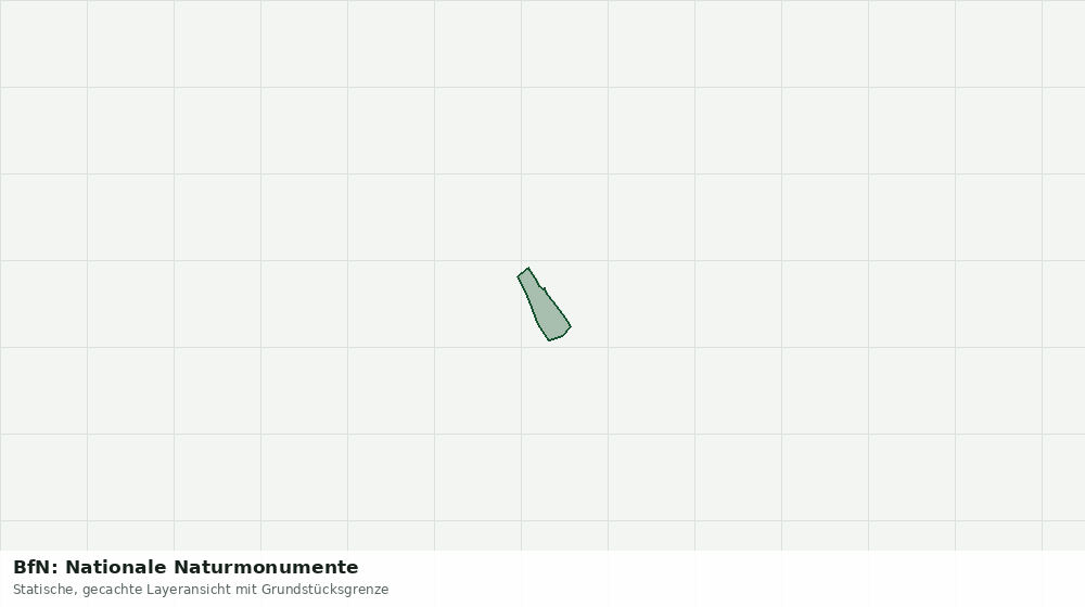 Statische Kartenansicht: BfN: Nationale Naturmonumente
