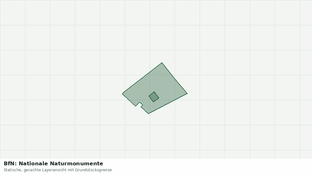 Statische Kartenansicht: BfN: Nationale Naturmonumente