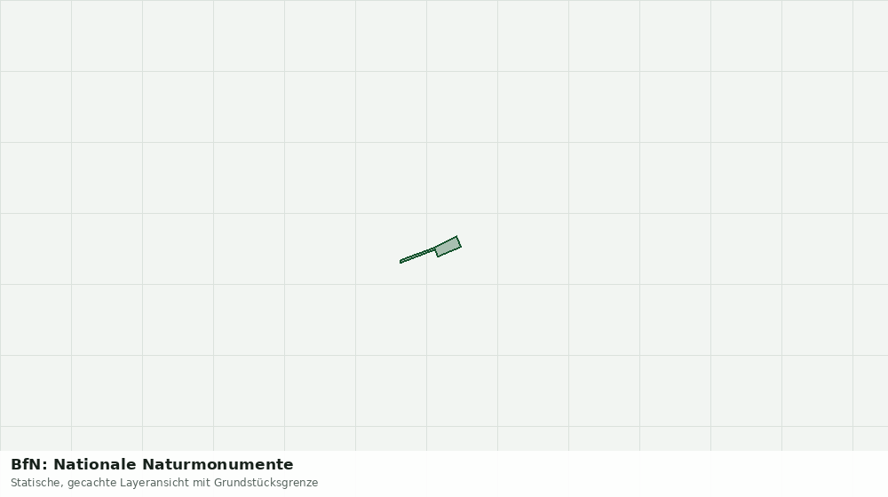 Statische Kartenansicht: BfN: Nationale Naturmonumente