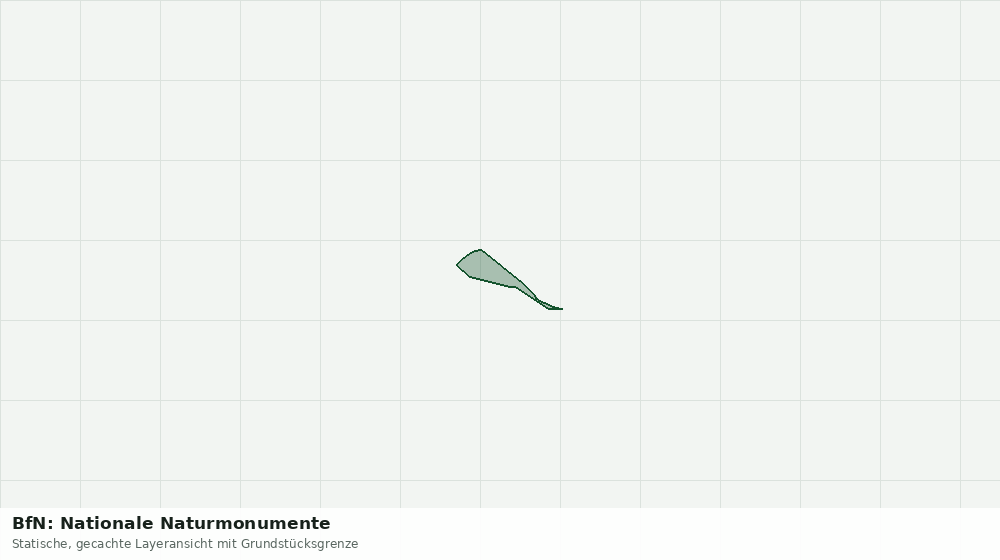 Statische Kartenansicht: BfN: Nationale Naturmonumente