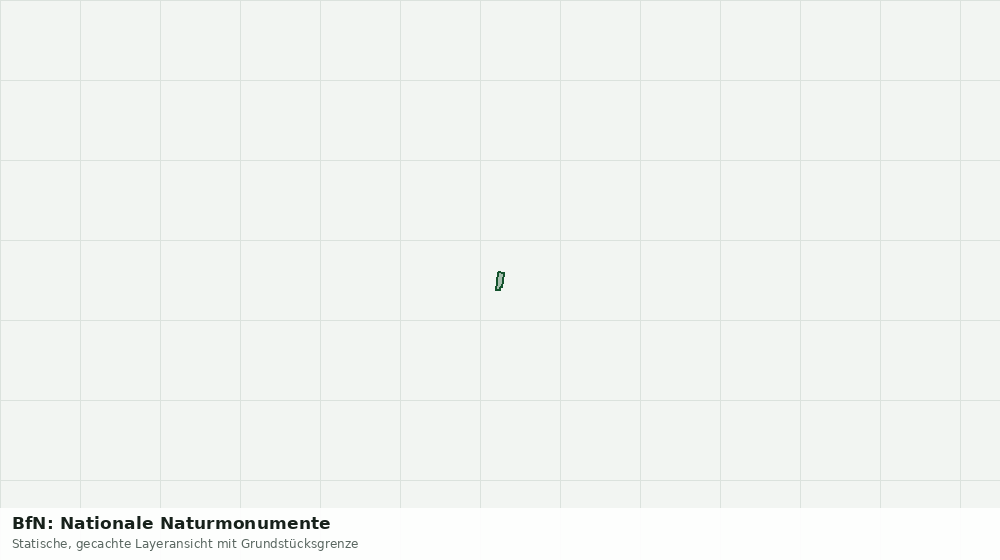 Statische Kartenansicht: BfN: Nationale Naturmonumente