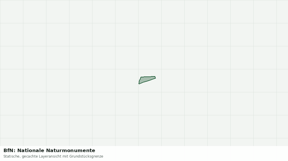 Statische Kartenansicht: BfN: Nationale Naturmonumente