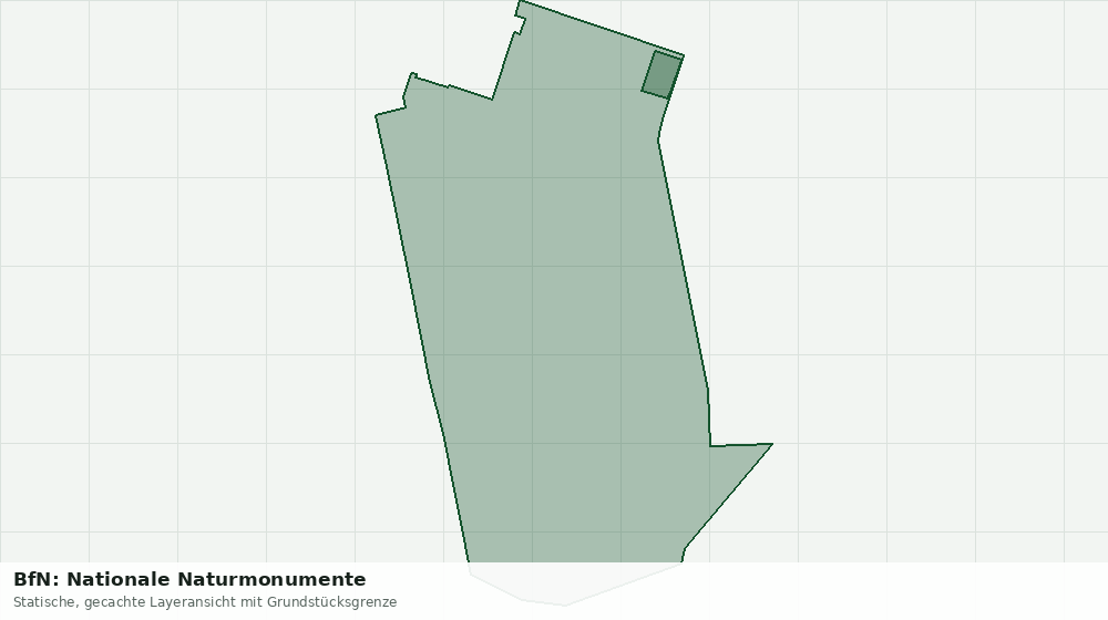 Statische Kartenansicht: BfN: Nationale Naturmonumente