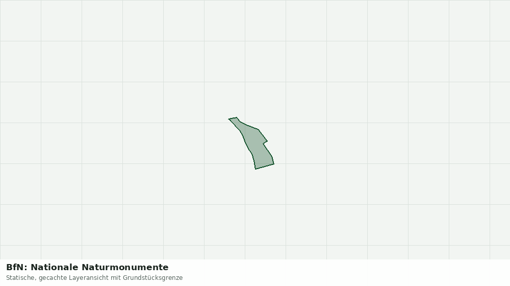 Statische Kartenansicht: BfN: Nationale Naturmonumente