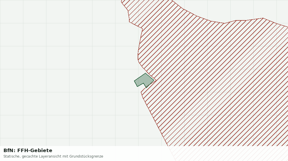 Statische Kartenansicht: BfN: FFH-Gebiete
