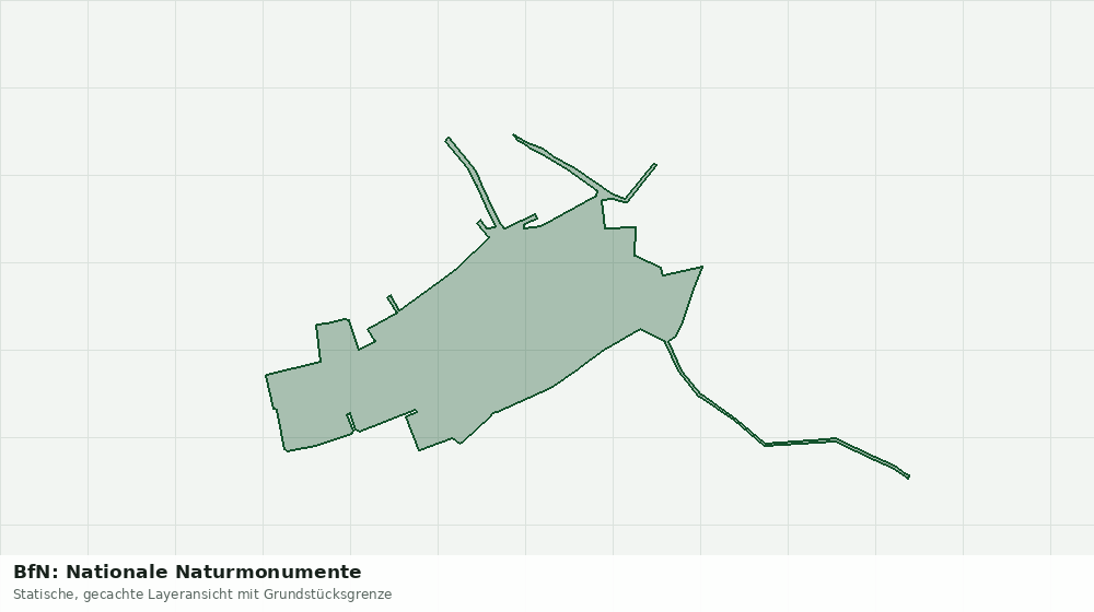 Statische Kartenansicht: BfN: Nationale Naturmonumente