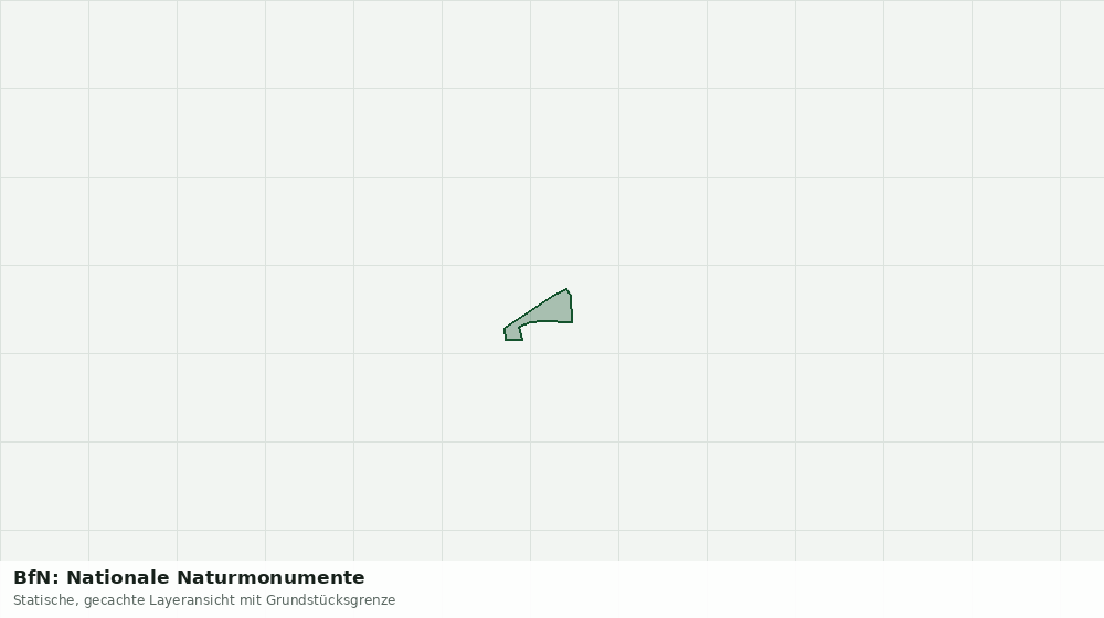 Statische Kartenansicht: BfN: Nationale Naturmonumente