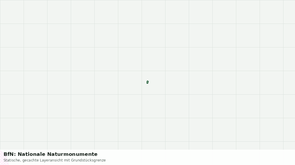 Statische Kartenansicht: BfN: Nationale Naturmonumente