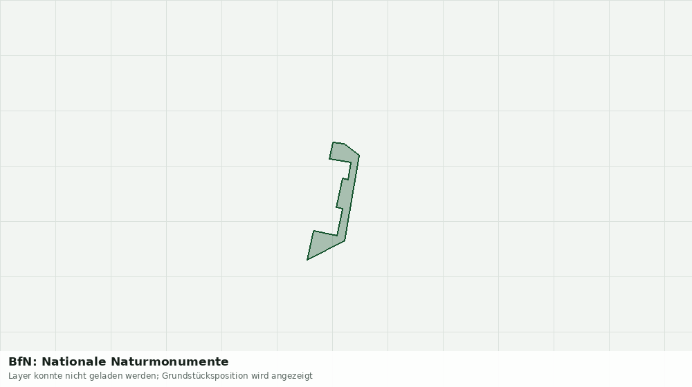 Statische Kartenansicht: BfN: Nationale Naturmonumente