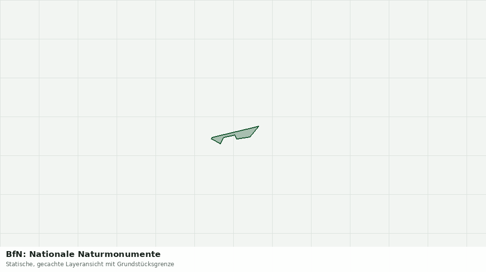 Statische Kartenansicht: BfN: Nationale Naturmonumente