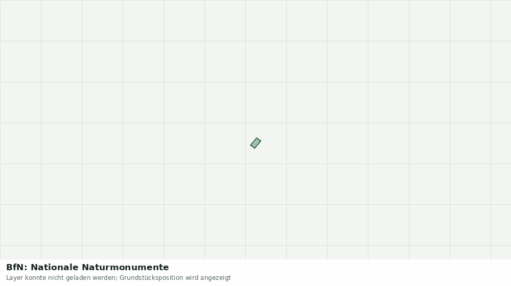 Statische Kartenansicht: BfN: Nationale Naturmonumente