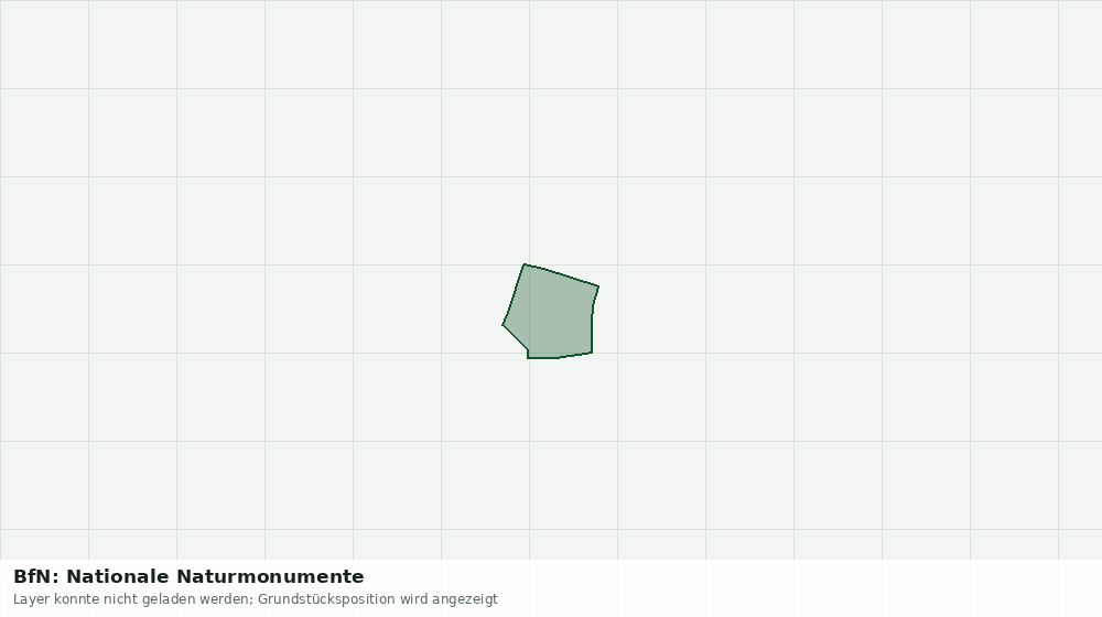 Statische Kartenansicht: BfN: Nationale Naturmonumente