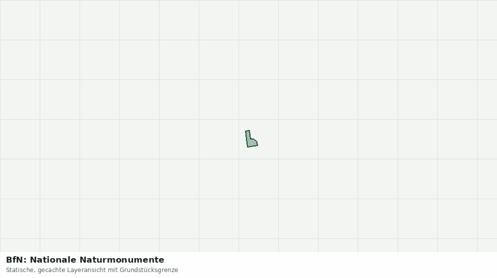 Statische Kartenansicht: BfN: Nationale Naturmonumente