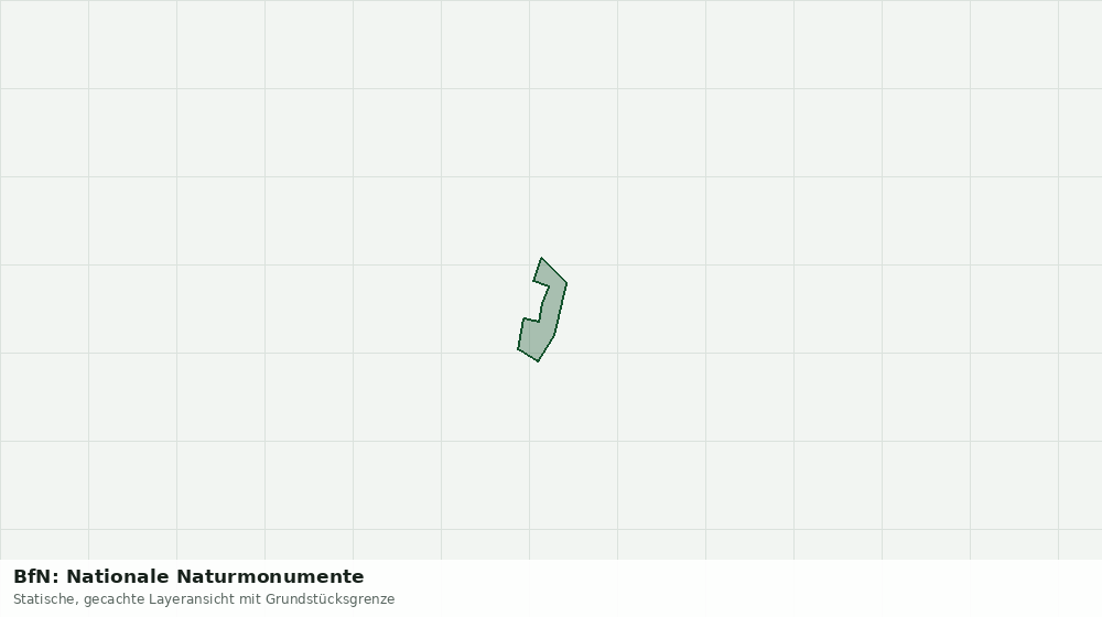 Statische Kartenansicht: BfN: Nationale Naturmonumente