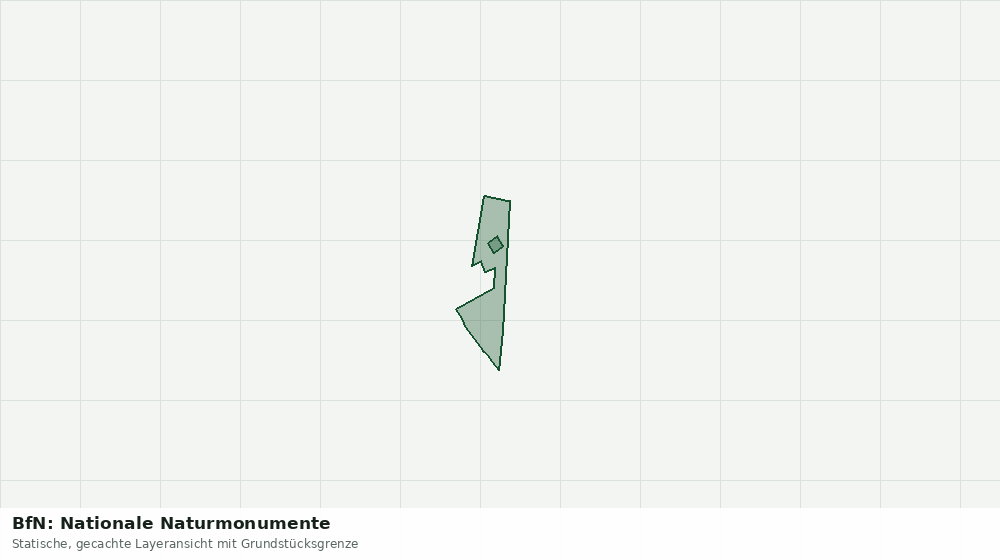 Statische Kartenansicht: BfN: Nationale Naturmonumente