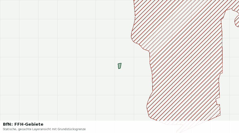 Statische Kartenansicht: BfN: FFH-Gebiete