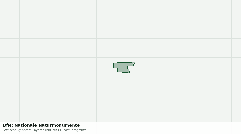 Statische Kartenansicht: BfN: Nationale Naturmonumente