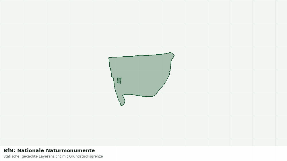 Statische Kartenansicht: BfN: Nationale Naturmonumente