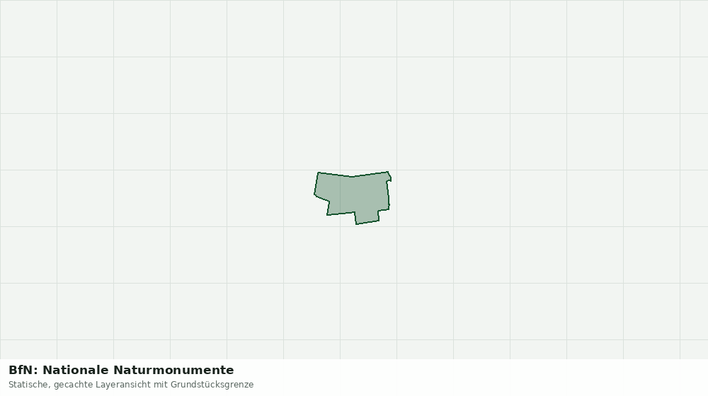 Statische Kartenansicht: BfN: Nationale Naturmonumente