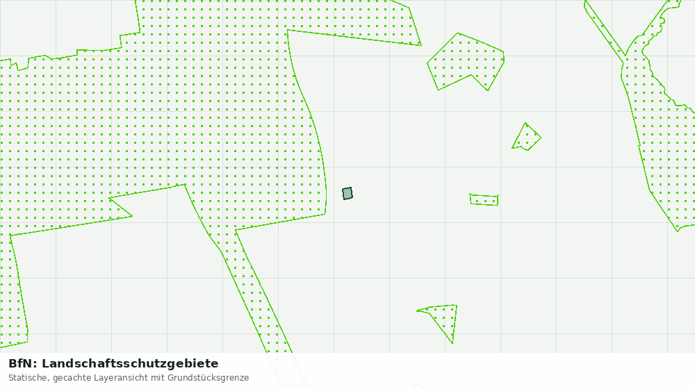Statische Kartenansicht: BfN: Landschaftsschutzgebiete