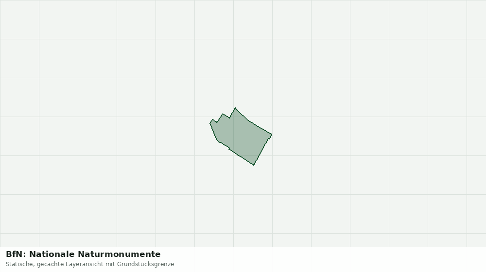 Statische Kartenansicht: BfN: Nationale Naturmonumente