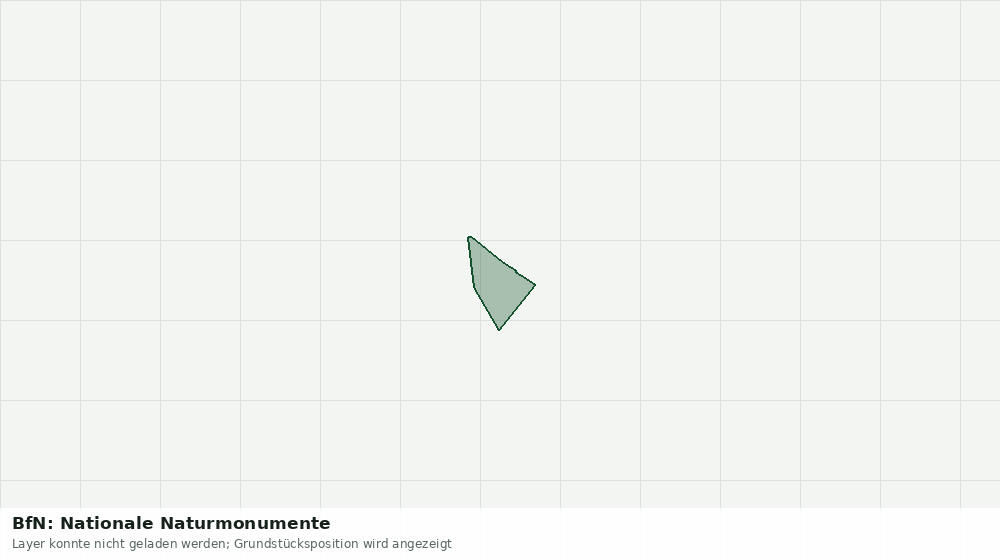 Statische Kartenansicht: BfN: Nationale Naturmonumente