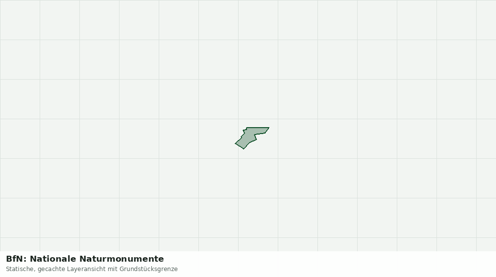 Statische Kartenansicht: BfN: Nationale Naturmonumente